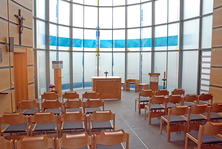 Ansicht der Kapelle im KKH Erfurt